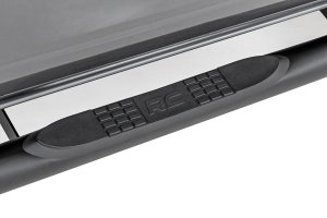 Ford Bronco Nerf Steps - Rough Country - 3-Inch Tube, 2-Door - '21-'26